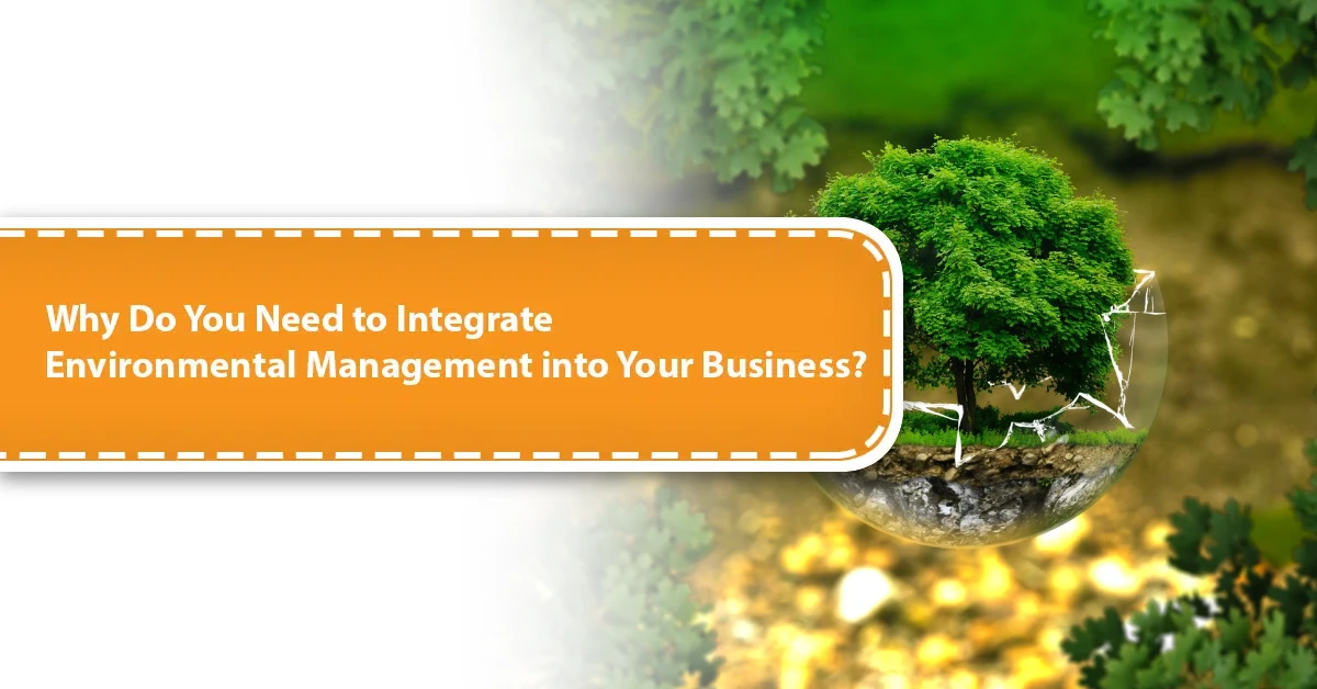 Why Do You Need to Integrate Environmental Management into Your Business