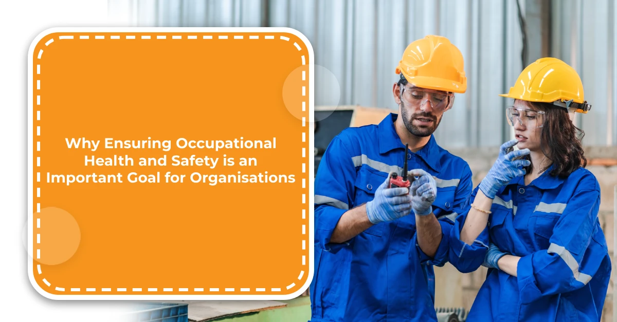 Why Ensuring Occupational Health and Safety is an Important Goal for Organisations Why Ensuring Occupational Health and Safety is an Important Goal for Organisations